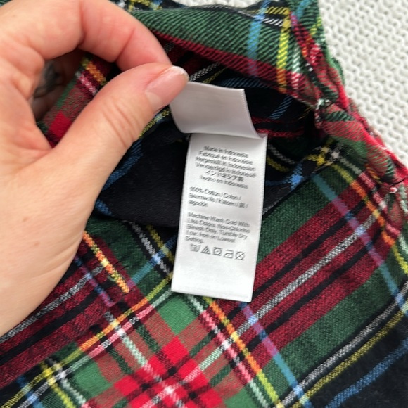 J Crew Classic 100% Cotton Plaid Button Down Shirt Size Small - Picture 3 of 7